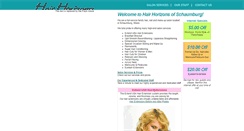 Desktop Screenshot of hairhorizons.com